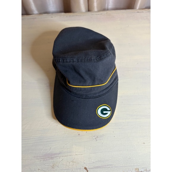 Green Bay Packers NFL Team Apparel Cadet Cap — Made in Taiwan 100% Cotton - Picture 1 of 5